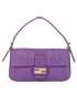 Medium Logo Embossed Baguette, front view